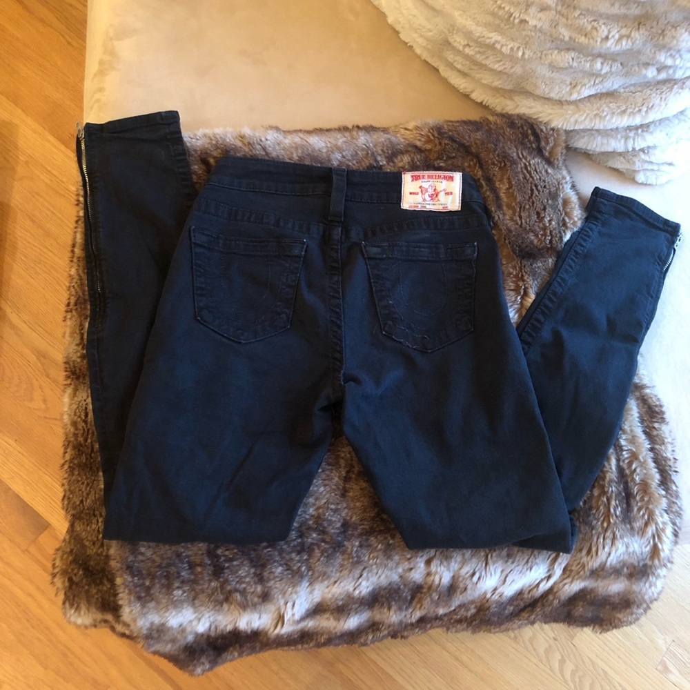 True Religion black jeans